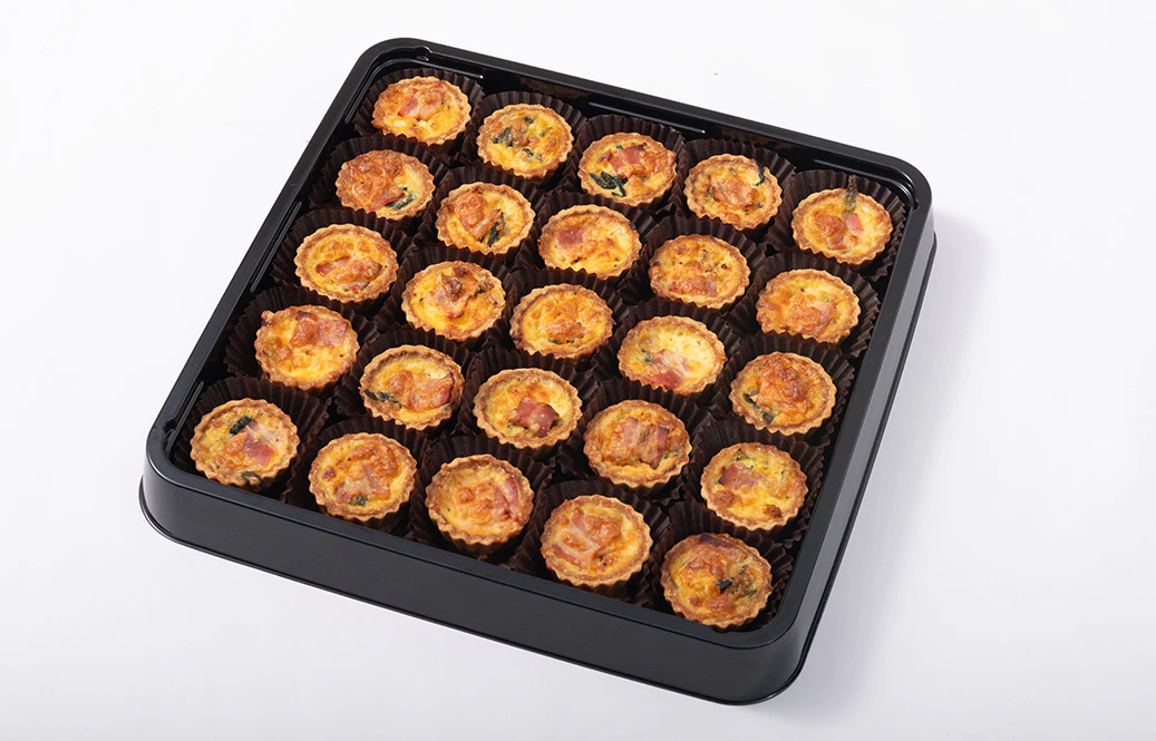 ベーコンとほうれん草のタルトキッシュL